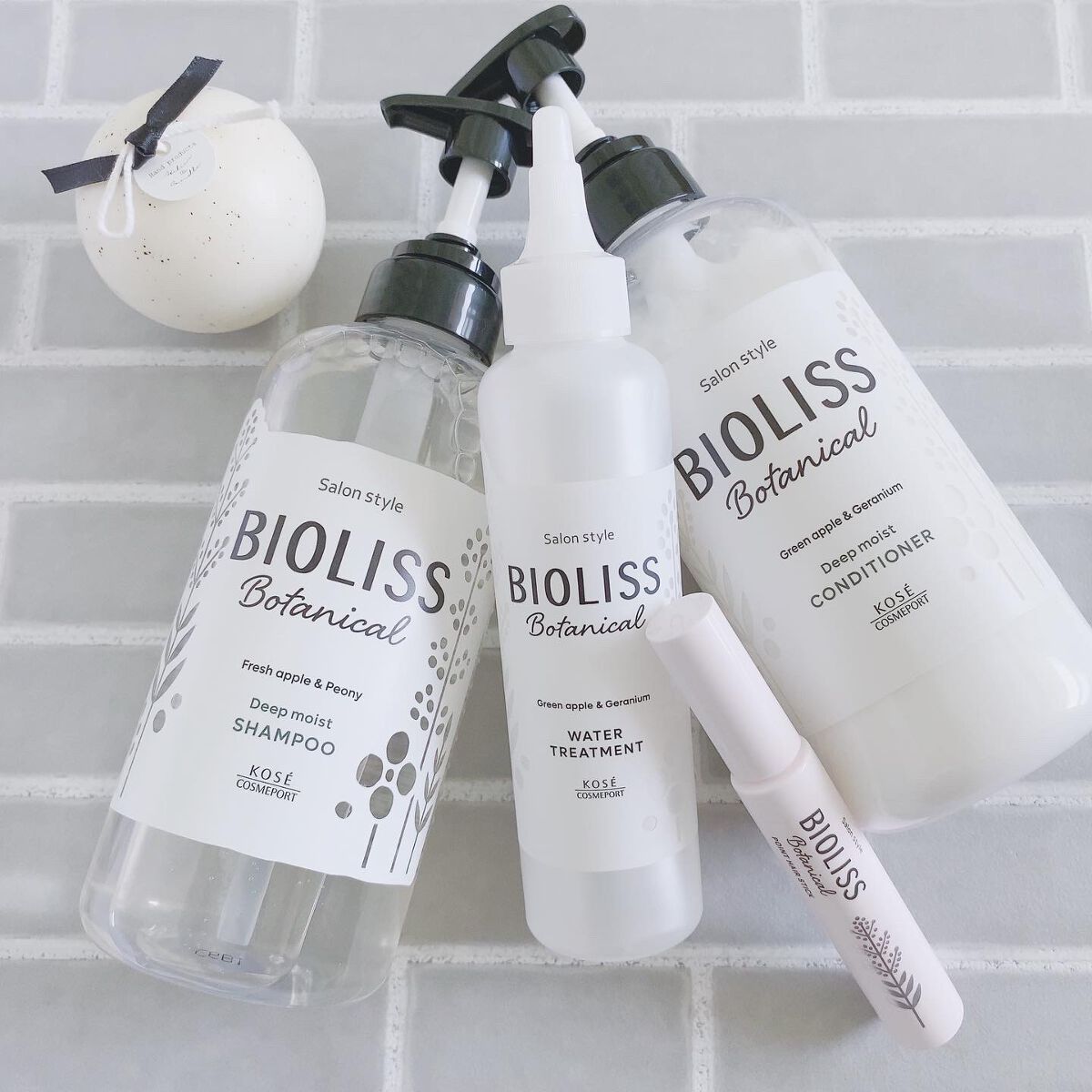 SSビオリス ボタニカル シャンプー/ヘアコンディショナー(ディープモイスト)/SSビオリス/市販シャンプーを使ったクチコミ(1枚目)