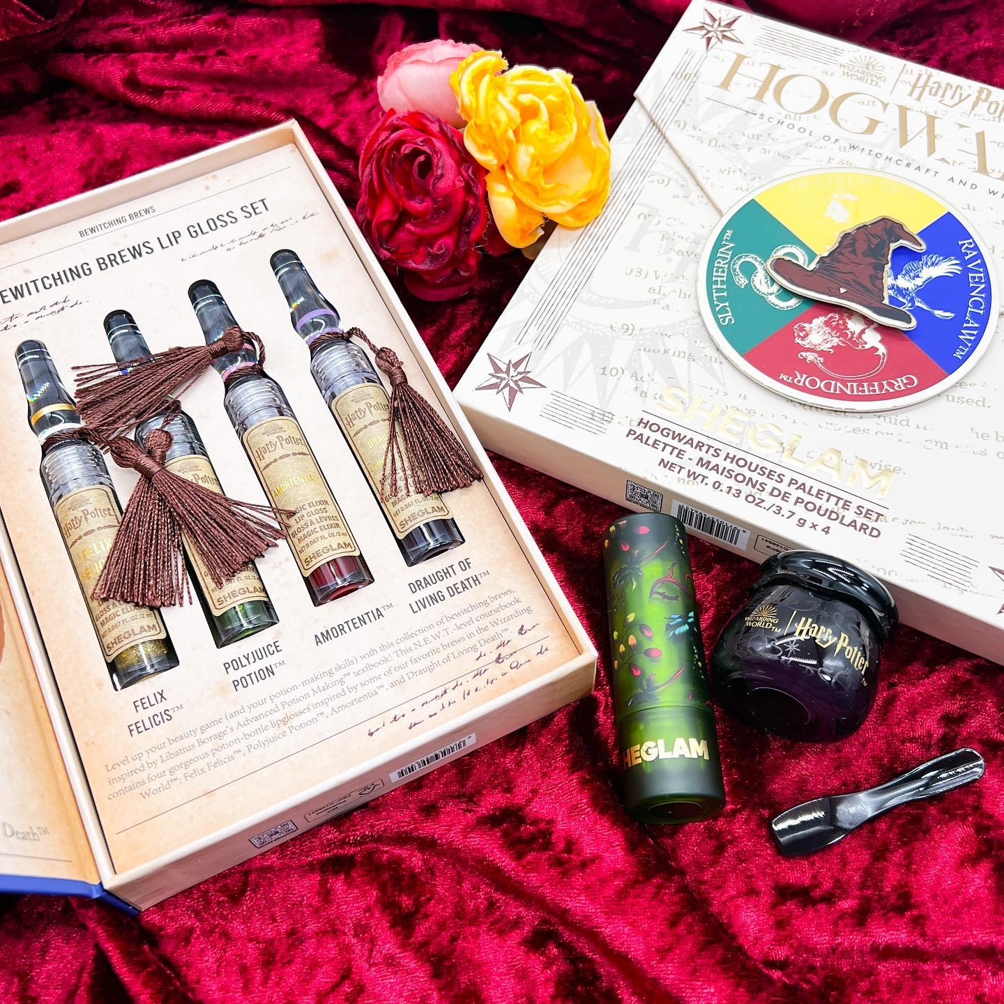 コルドロンリップマスク Harry Potter/SHEGLAM/リップマスクを使ったクチコミ（2枚目）