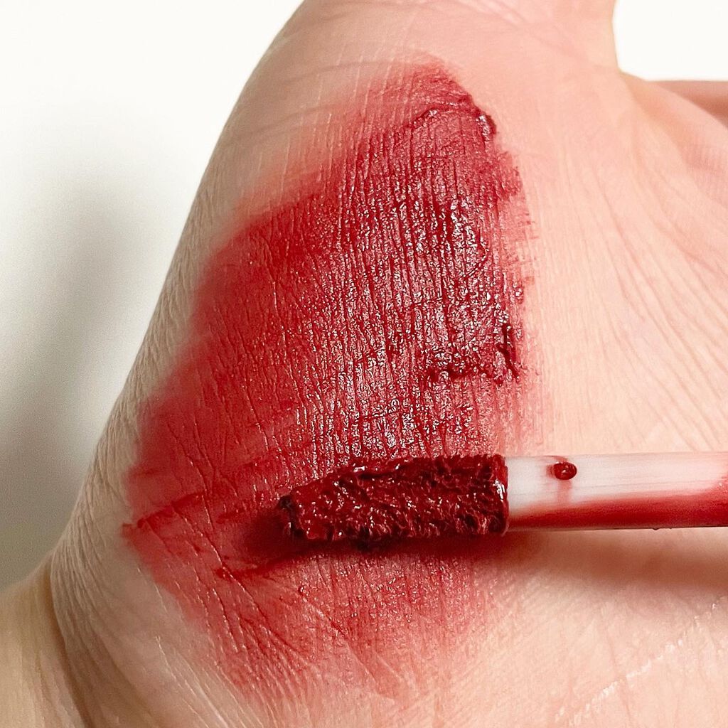 ゼロベルベットティント/rom&nd/リップティントを使ったクチコミ(4枚目)