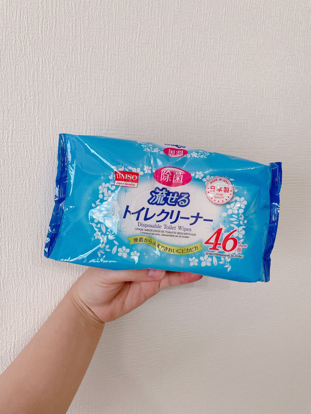 DAISO 除菌 流せるトイレクリーナー