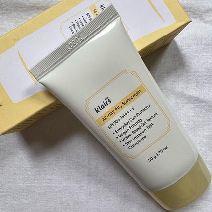 All-day エアリーサンスクリーン50g/Klairs/日焼け止めクリームを使ったクチコミ(6枚目)