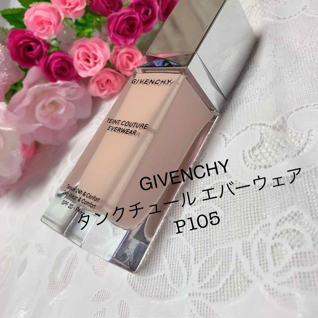タン・クチュール・エバーウェア・ファンデーション/GIVENCHY/リキッドファンデーションを使ったクチコミ(1枚目)