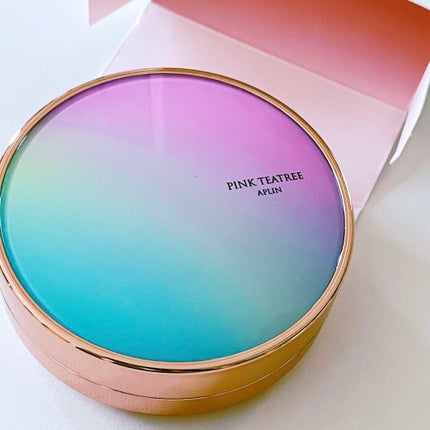 ピンクティーツリーカバークッション/APLIN/クッションファンデーションを使ったクチコミ(1枚目)