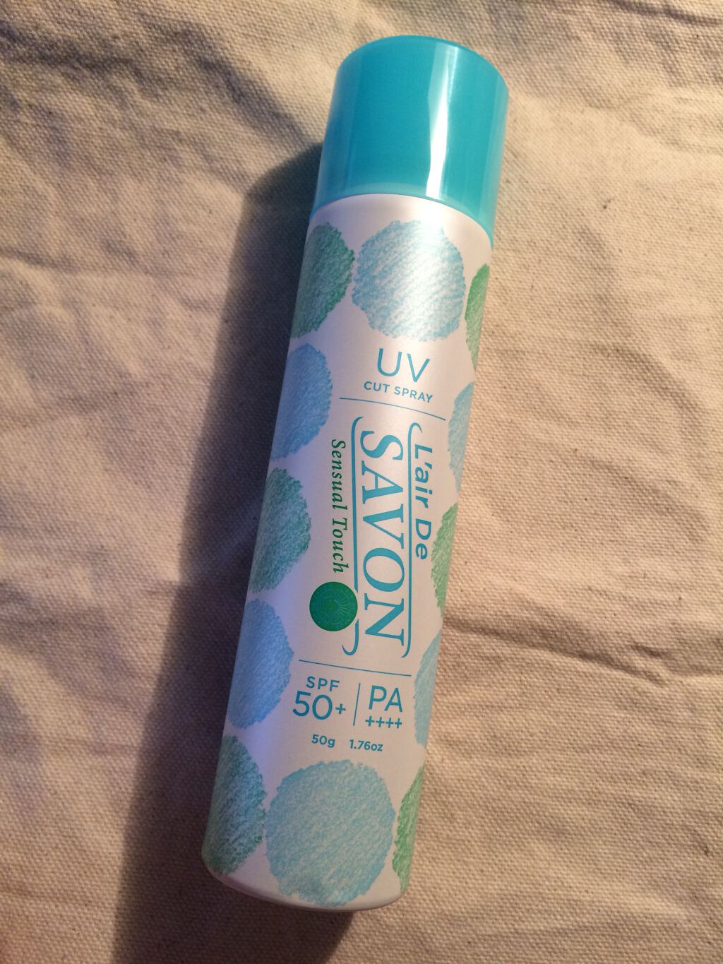 UVカットスプレーセンシュアルタッチ/レールデュサボン/日焼け止めミスト・スプレーを使ったクチコミ（1枚目）