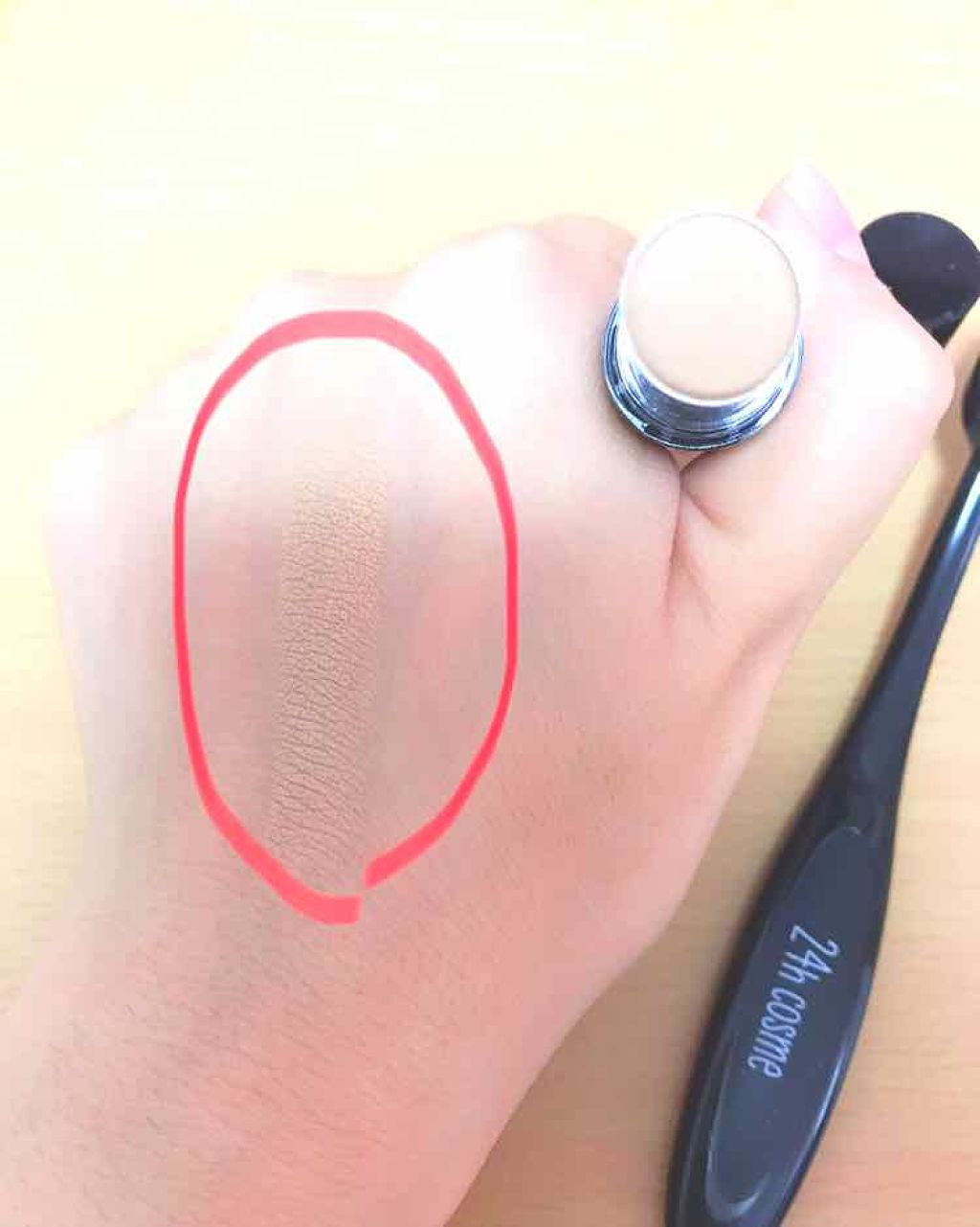 24 ミネラルスティックファンデ/24h cosme/その他ファンデーションを使ったクチコミ（3枚目）