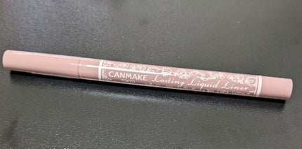 ラスティングリキッドライナー/キャンメイク/リキッドアイライナーを使ったクチコミ(1枚目)