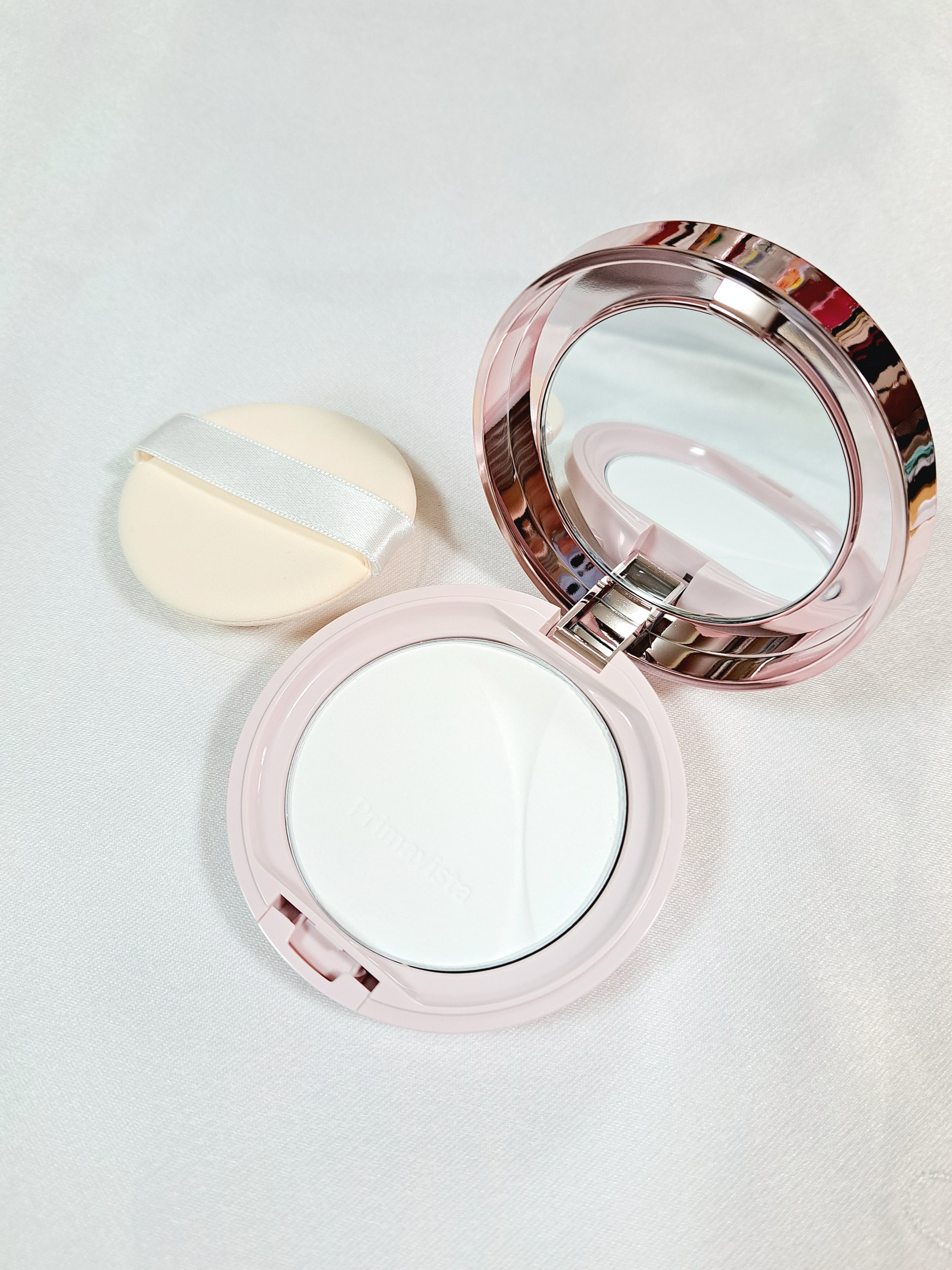 プリマヴィスタ シルキーラスティング プレスト レフィル ルーセントホワイト（レフィル）9g/プリマヴィスタ/プレストパウダーを使ったクチコミ（3枚目）