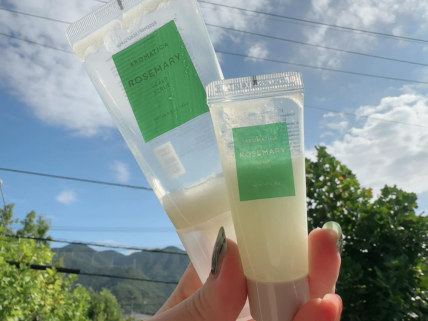 ローズマリー ヘア トライアルセット/AROMATICA/トライアルキットを使ったクチコミ（2枚目）