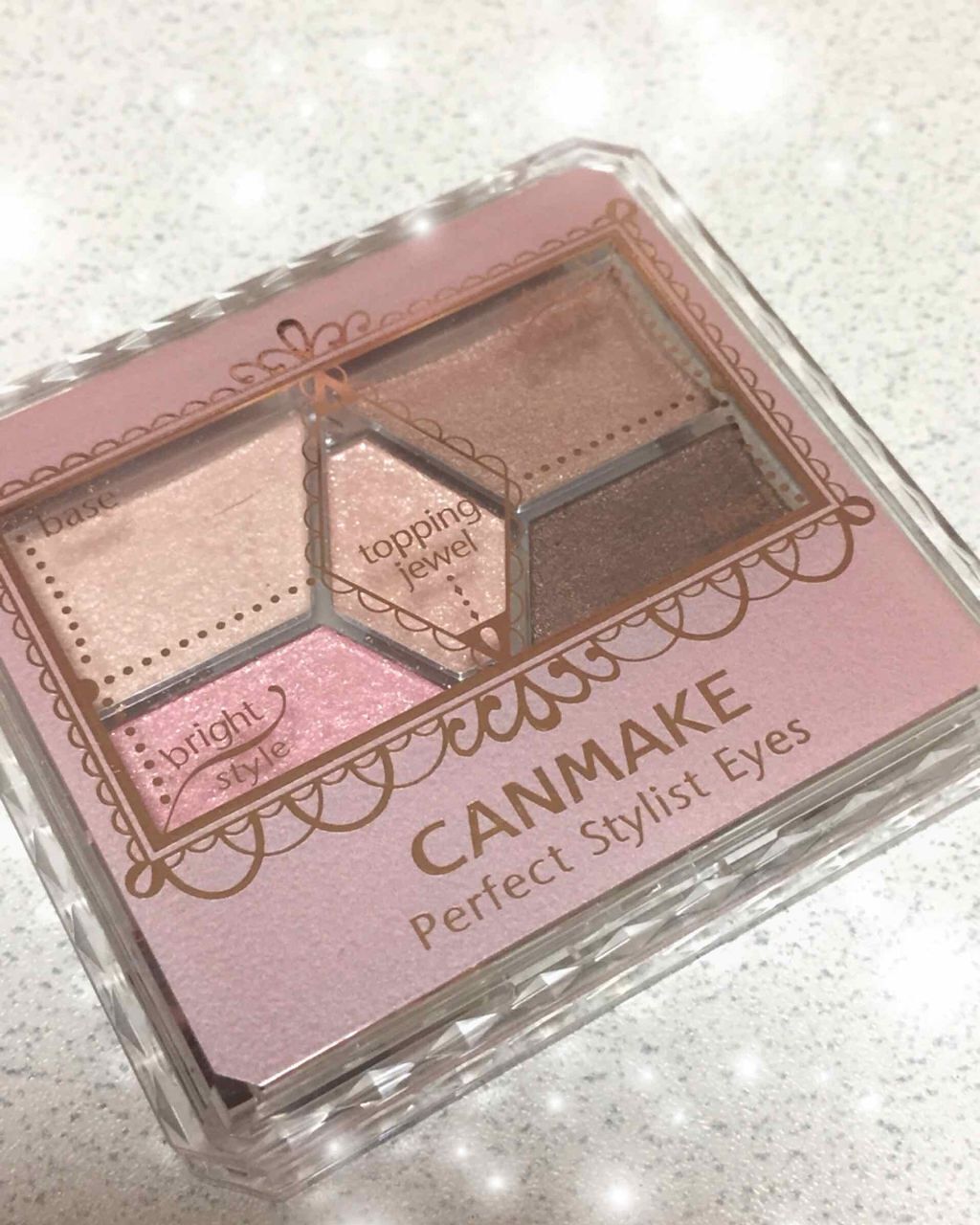 【旧品】パーフェクトスタイリストアイズ/キャンメイク/アイシャドウパレットを使ったクチコミ(1枚目)