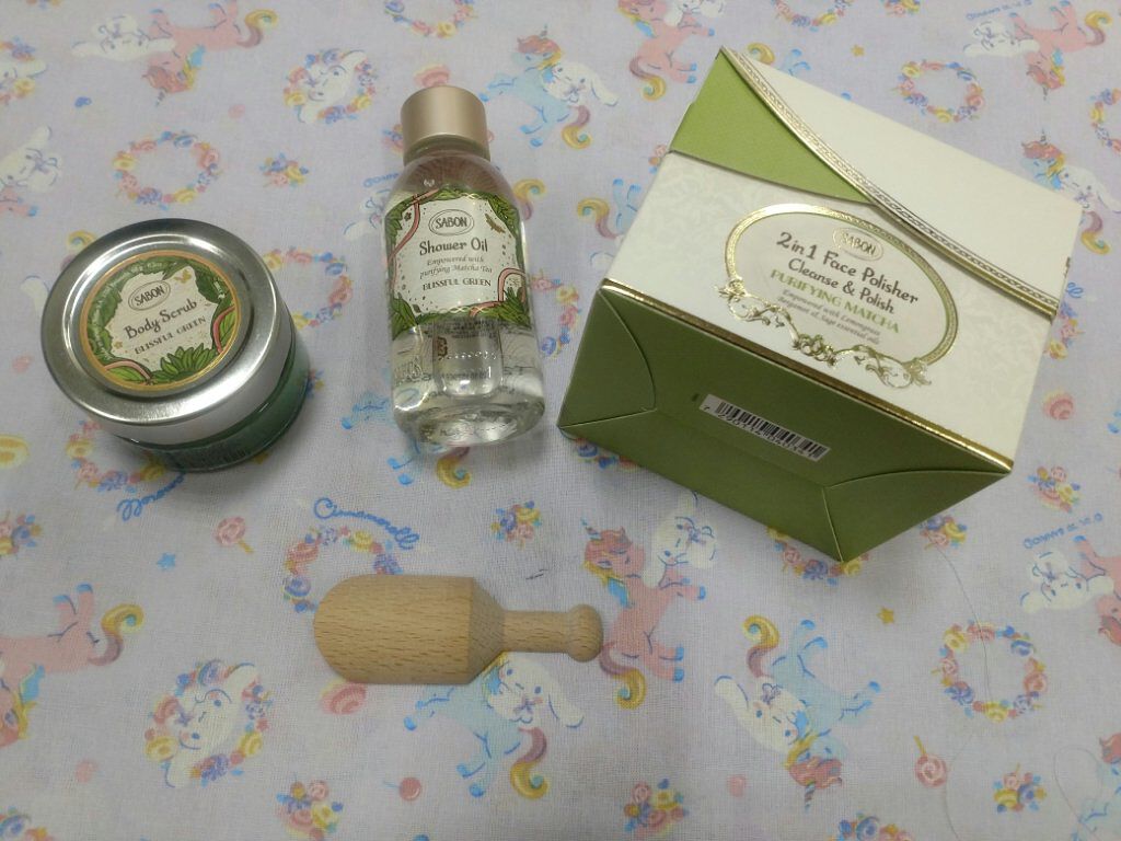 ピュリファイキット ブリスフル・グリーン /SABON/スキンケアキットを使ったクチコミ(3枚目)