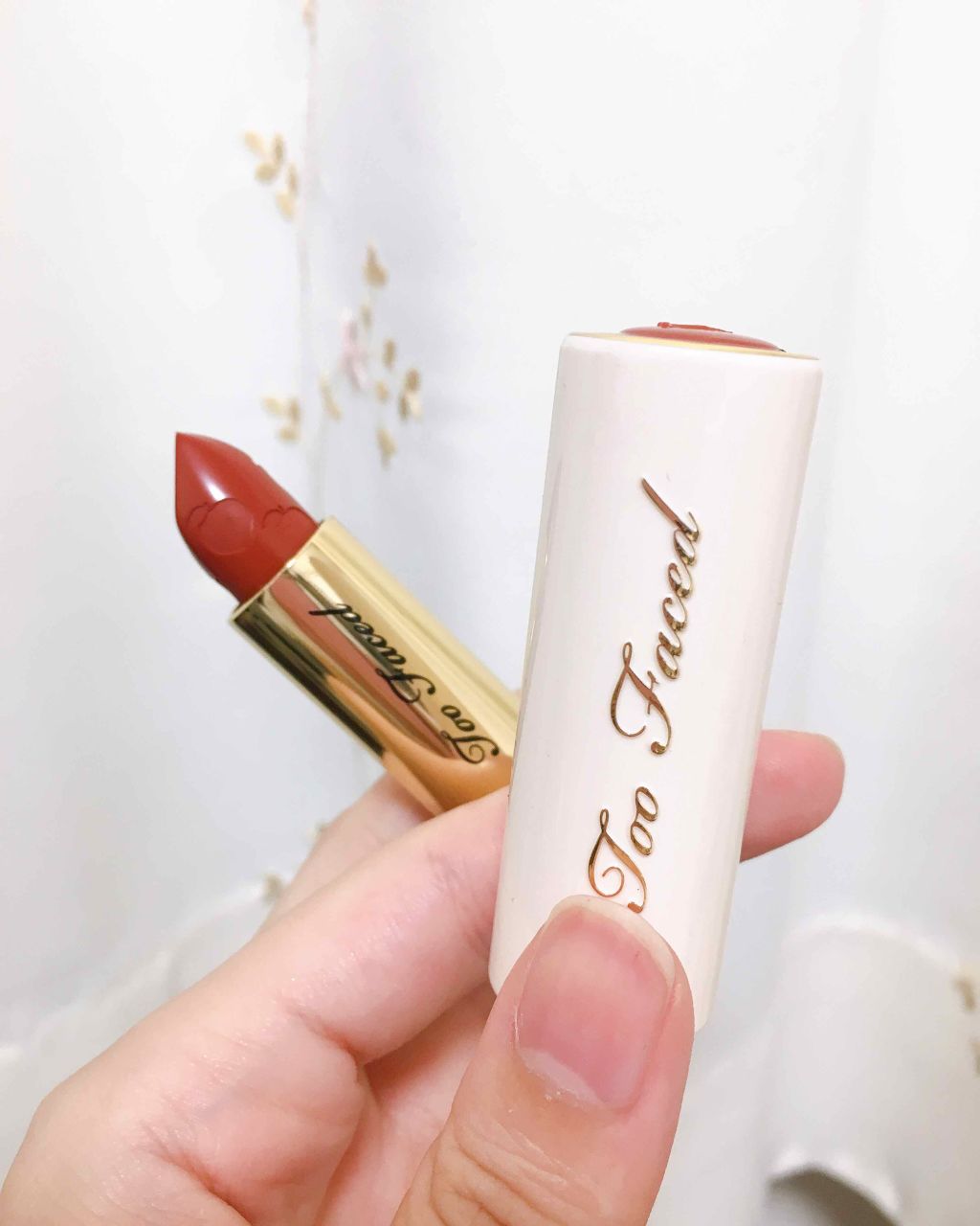 ジューシー マット ロングウェア リップスティック/Too Faced/口紅を使ったクチコミ（1枚目）