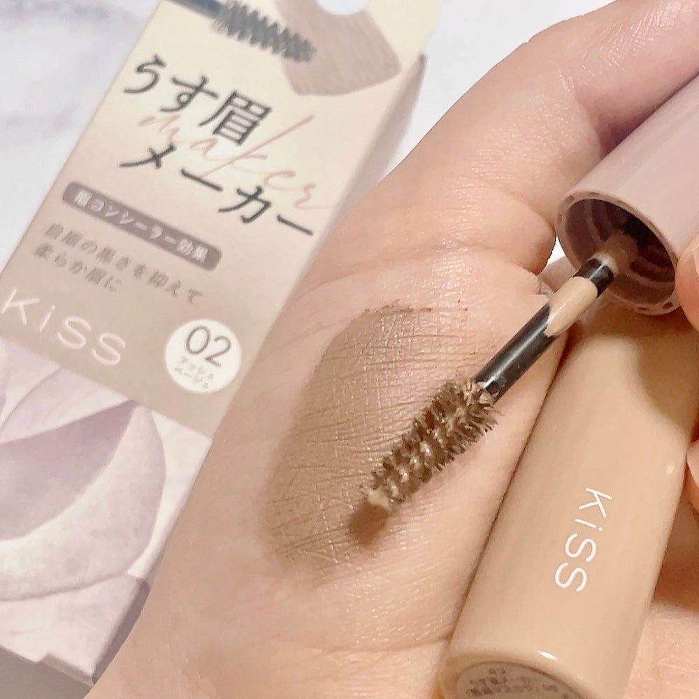 キス うす眉メーカー/KiSS/眉マスカラを使ったクチコミ(1枚目)