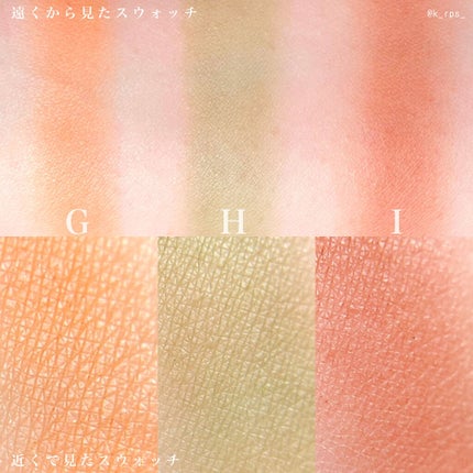 長相思シリーズ 9色アイシャドウパレット/CATKIN/アイシャドウパレットを使ったクチコミ(6枚目)