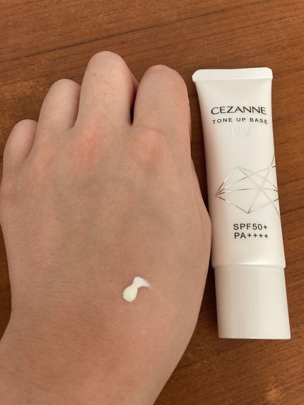 UVトーンアップベース/CEZANNE/化粧下地を使ったクチコミ(3枚目)