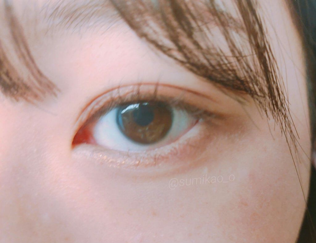 ダイヤモンドシリーズ 星空リキッドアイシャドウ 04夕焼けの道/ZEESEA/リキッドアイシャドウを使ったクチコミ（1枚目）