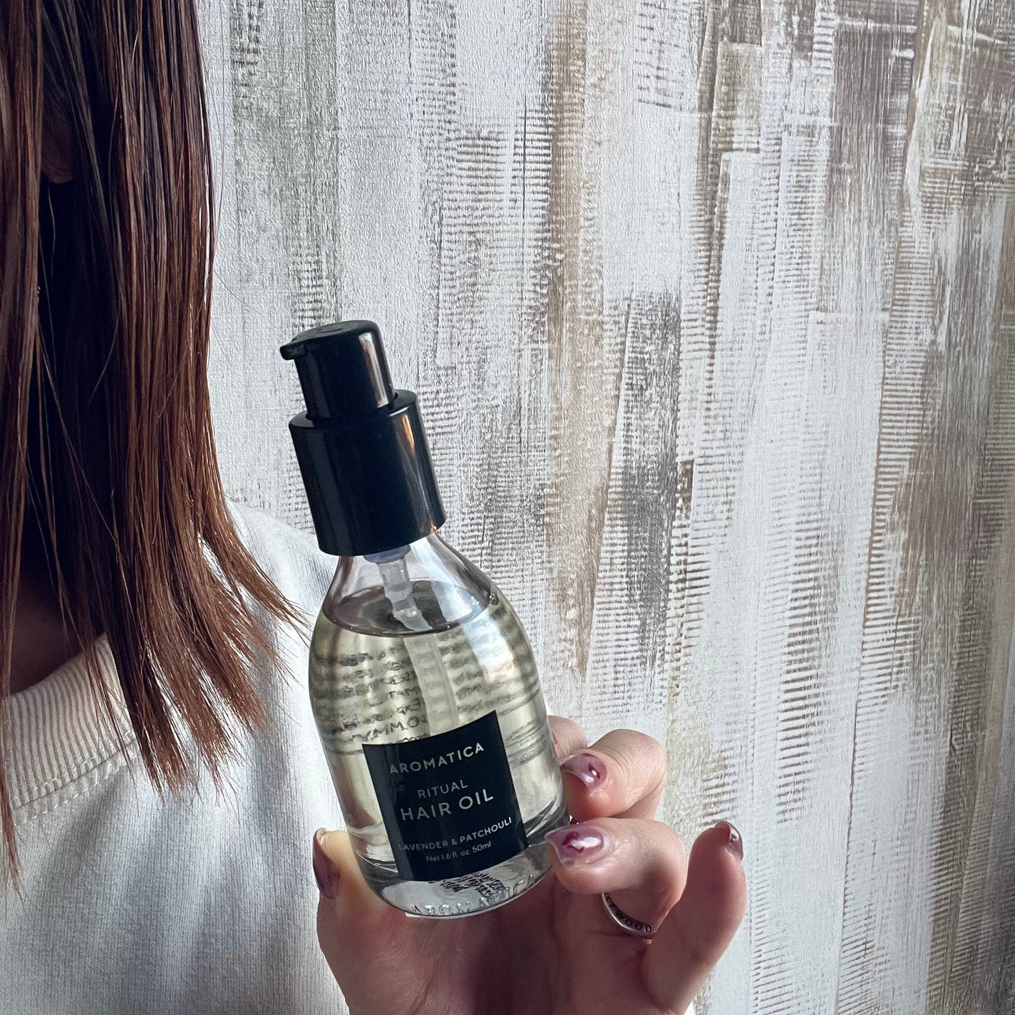 リチュアルヘアオイルラベンダー&パチョリ/AROMATICA/ヘアオイルを使ったクチコミ(4枚目)