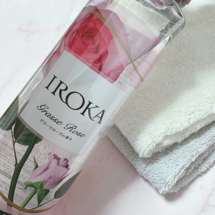 プレミアム柔軟剤 IROKA グラースローズの香り/IROKA/柔軟剤を使ったクチコミ(2枚目)