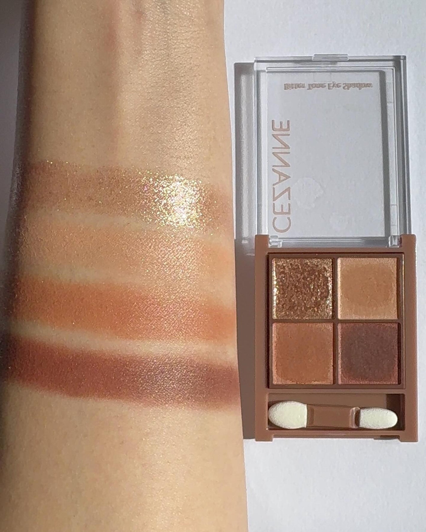 ビタートーンアイシャドウ/CEZANNE/パウダーアイシャドウを使ったクチコミ(6枚目)