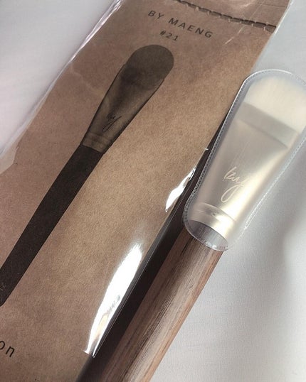 BY MAENG #21 ファンデーションブラシ/SOOA DOR/メイクブラシを使ったクチコミ(3枚目)
