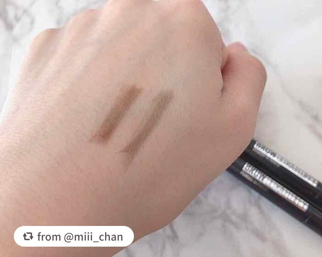 【旧品】ファッションブロウ パウダーインペンシル/MAYBELLINE NEW YORK/パウダーアイブロウを使ったクチコミ(3枚目)