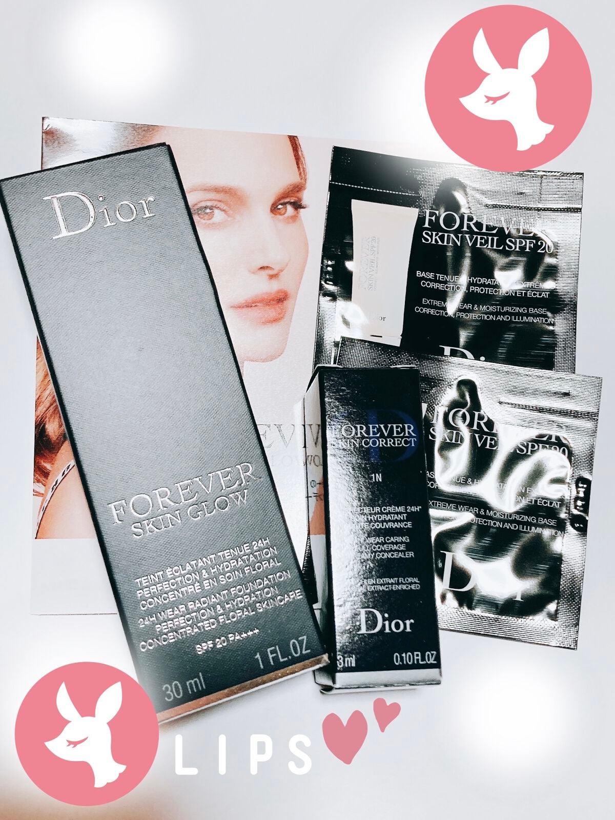 ディオールスキン フォーエヴァー フルイド グロウ/Dior/リキッドファンデーションを使ったクチコミ(1枚目)