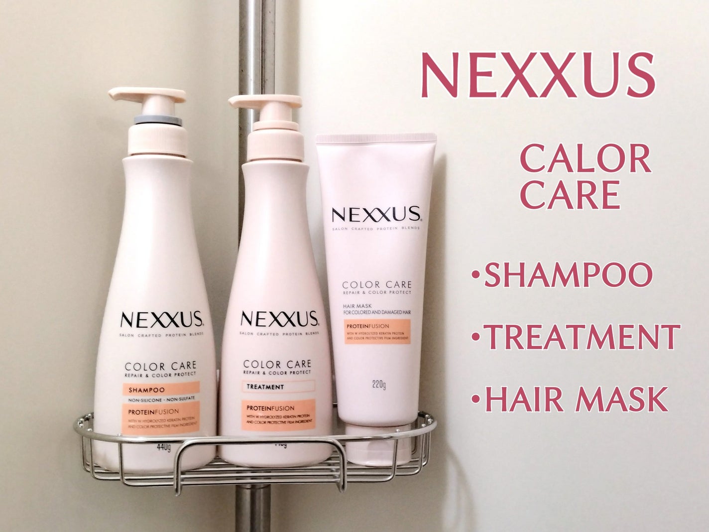 ネクサス リペアアンドカラープロテクト 洗い流すトリートメント ヘアマスク/NEXXUS(ネクサス)/ヘアマスク・ヘアパックを使ったクチコミ(1枚目)