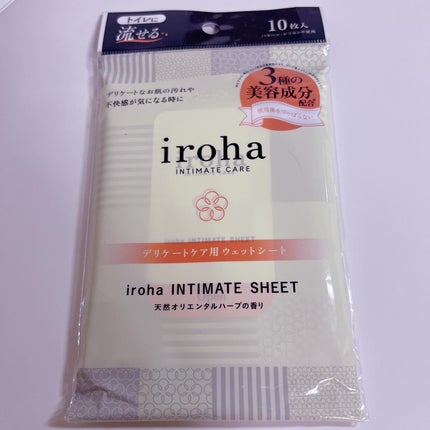 イロハ インティメートシート/iroha INTIMATE CARE/デリケートゾーンケアを使ったクチコミ(1枚目)
