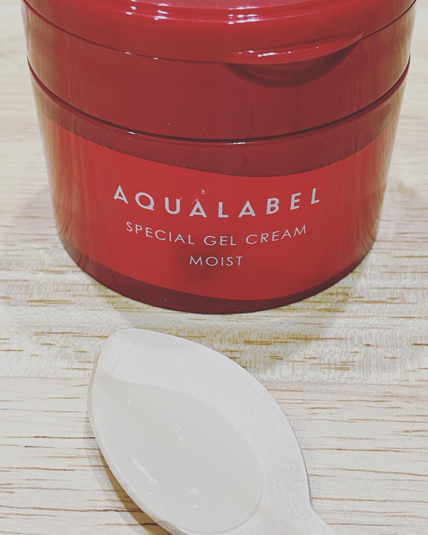 スペシャルジェルクリームN （モイスト）/アクアレーベル/オールインワン化粧品を使ったクチコミ（2枚目）