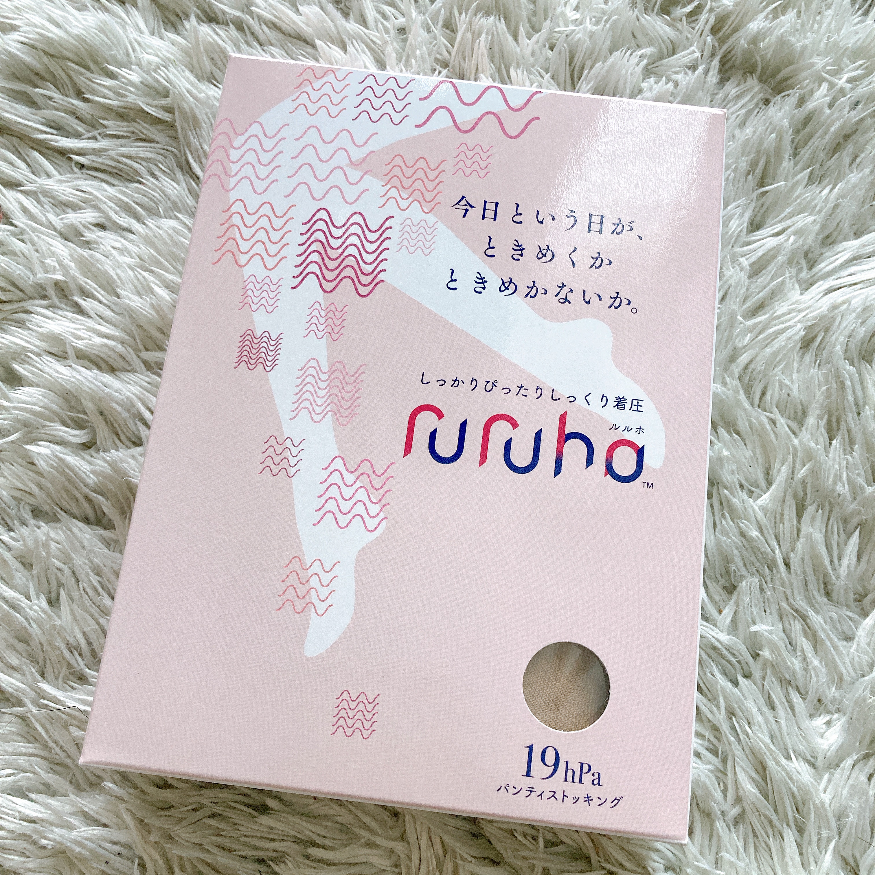 ruruho19（パンティストッキングタイプ）/ruruho/着圧ソックス・レギンスを使ったクチコミ（1枚目）