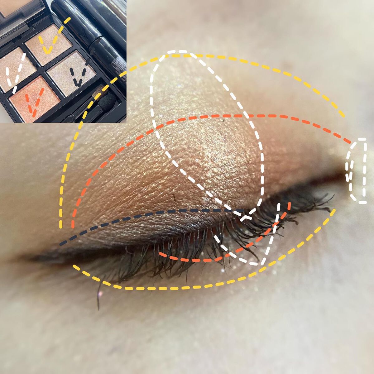 ザ グロウ スティック グロウタイプ 103G Path in the Sky/ADDICTION/スティックハイライトを使ったクチコミ（3枚目）