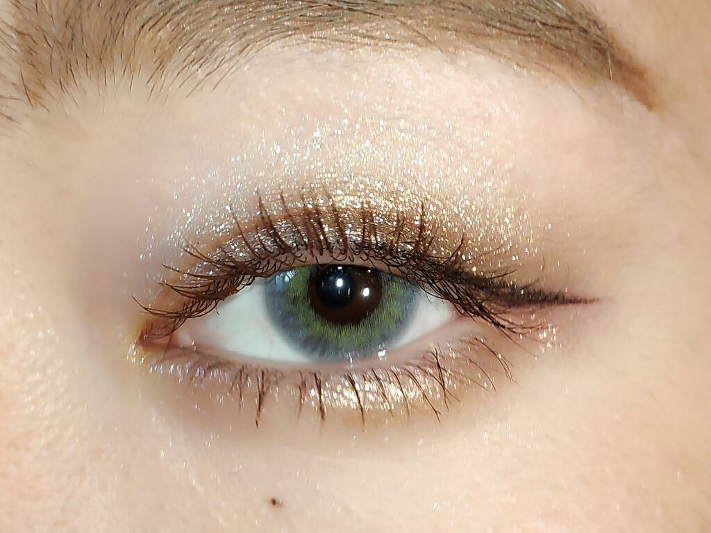 プリズム パウダーアイカラー/リンメル ロンドン/単色アイシャドウを使ったクチコミ(2枚目)