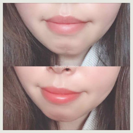 オーガニックリップアップルージュ/アクア・アクア/リップグロスを使ったクチコミ(4枚目)
