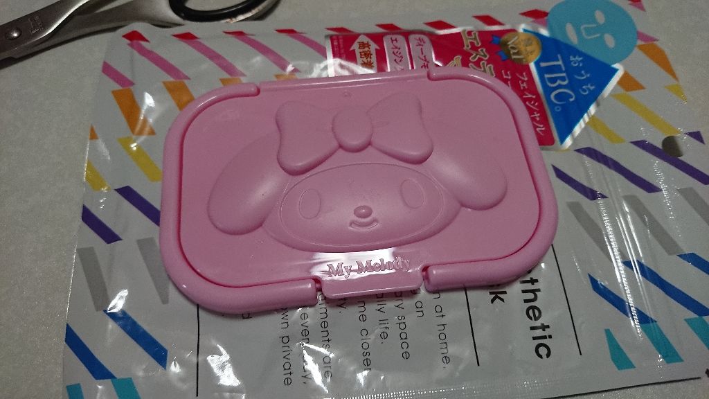 ウェットシートのフタ/DAISO/ティッシュを使ったクチコミ(1枚目)