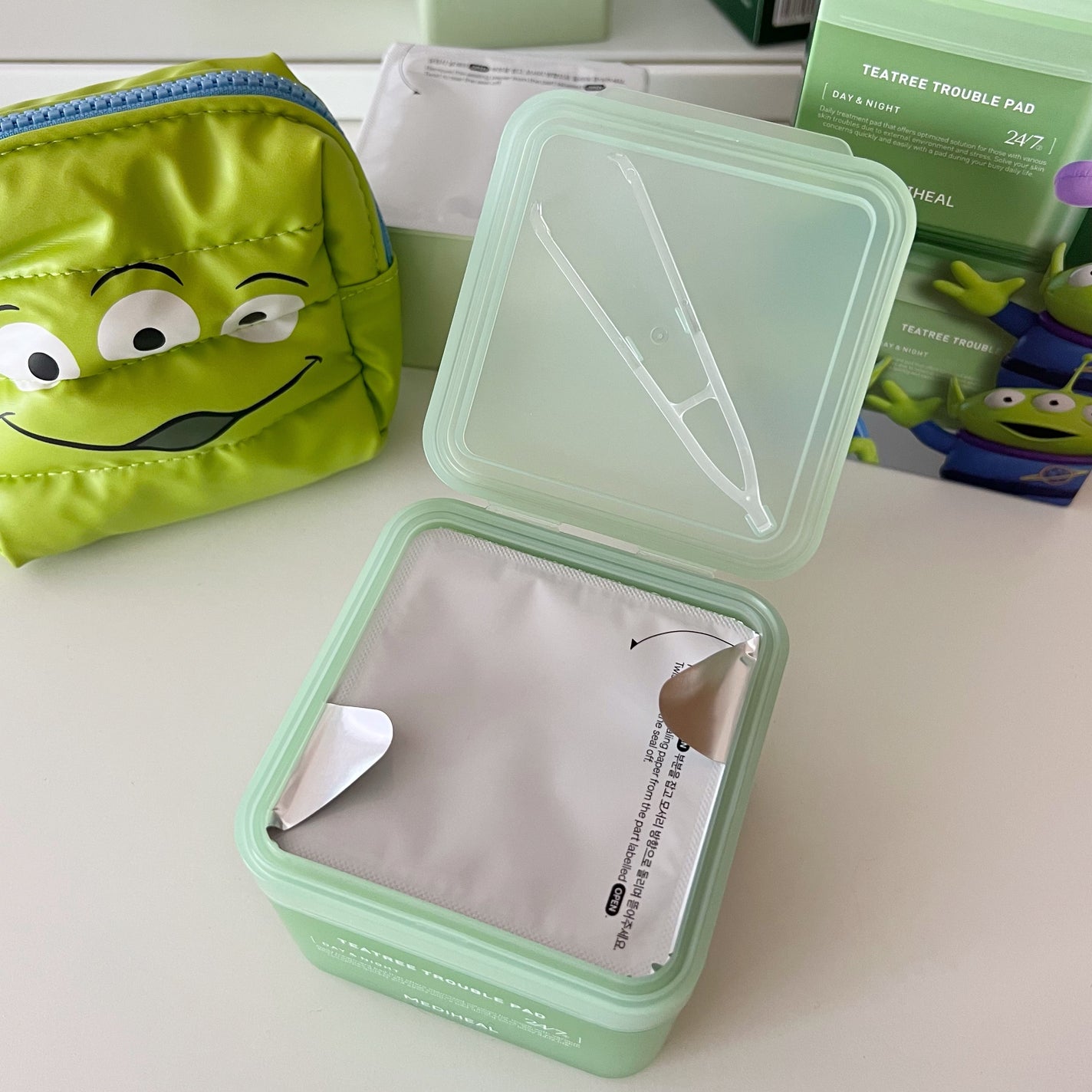 ティーツリー トラブルパッド/MEDIHEAL/トナーパッドを使ったクチコミ(4枚目)