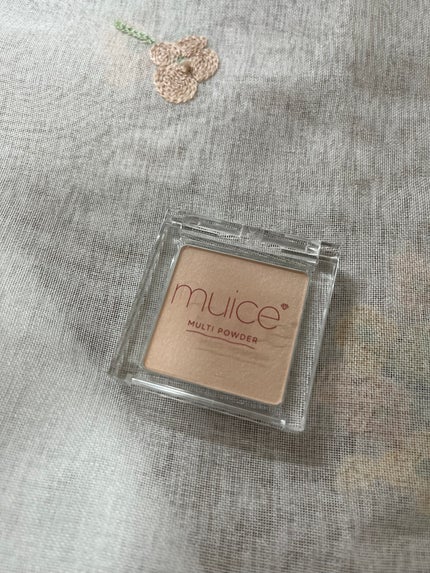 スポットメンテパウダー/muice/プレストパウダーを使ったクチコミ(1枚目)