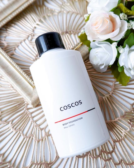 ボディファンデーション ホワイト/COSCOS/ボディミルクを使ったクチコミ(2枚目)