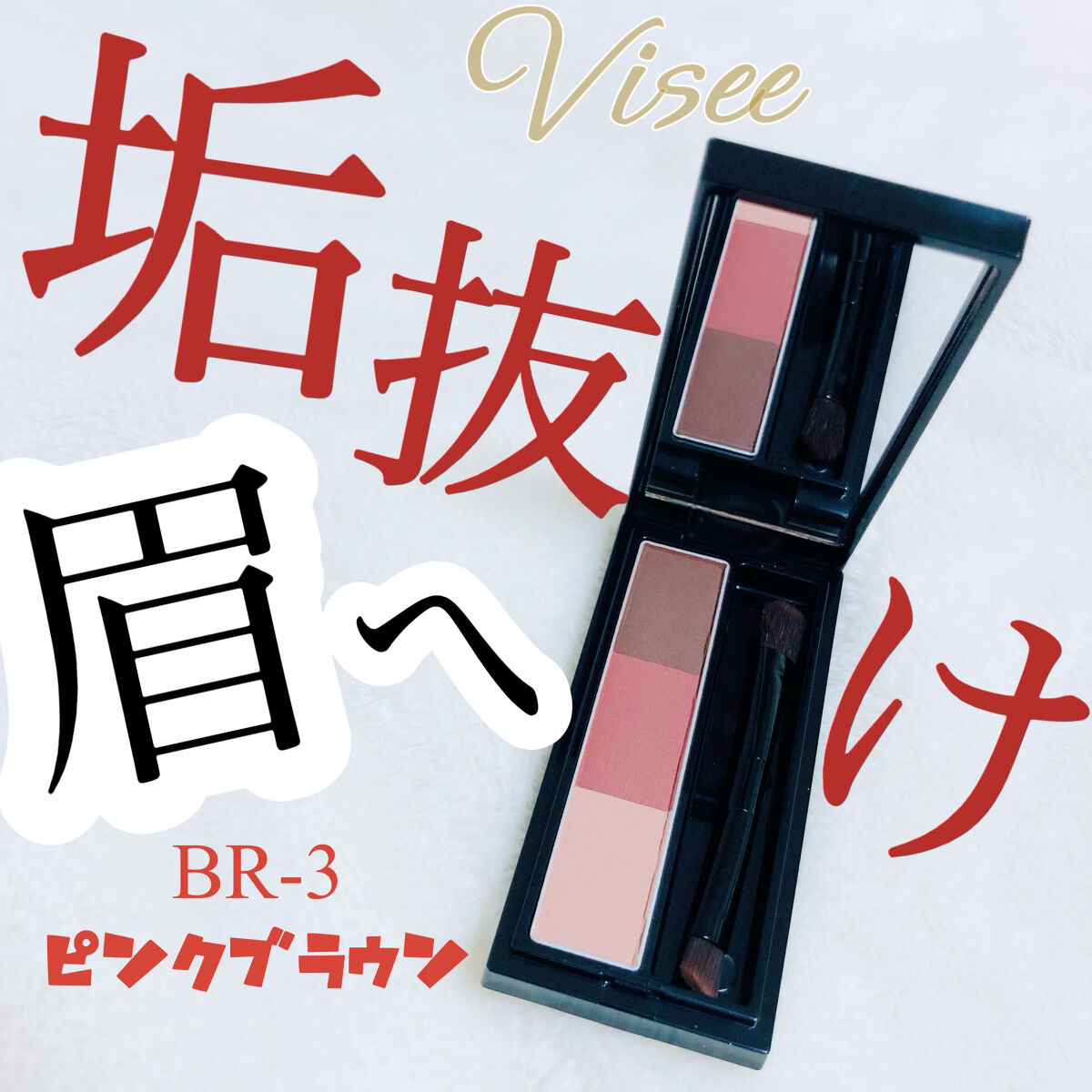 ヴィセ リシェ アイブロウパウダー/Visée/パウダーアイブロウを使ったクチコミ（1枚目）