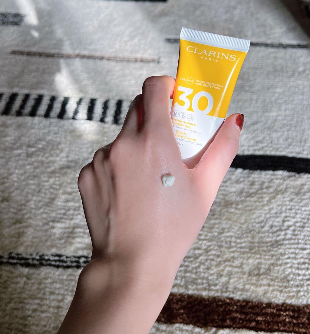 サン ケア クリーム (SPF30/PA+++)/CLARINS/ボディクリームを使ったクチコミ(2枚目)