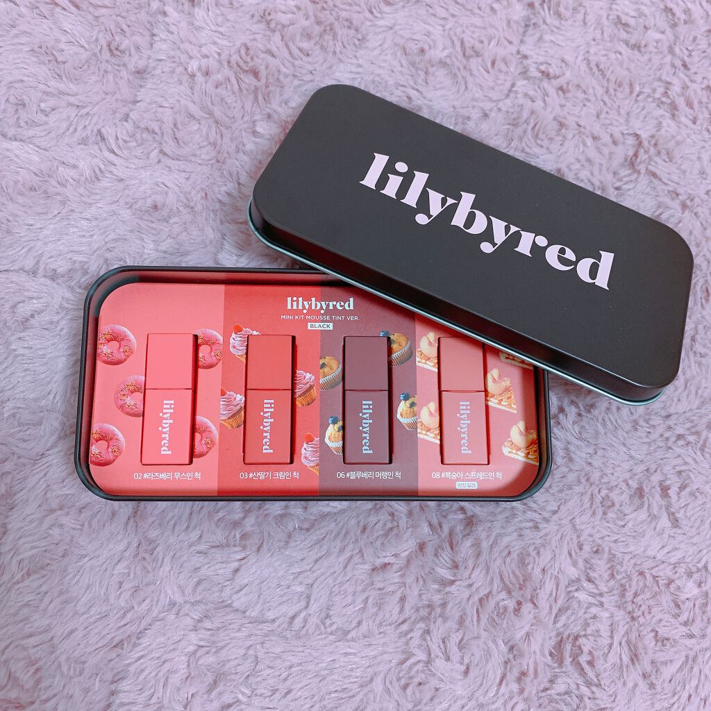 MINI KIT HOUSE TINT VER/lilybyred/口紅を使ったクチコミ（2枚目）