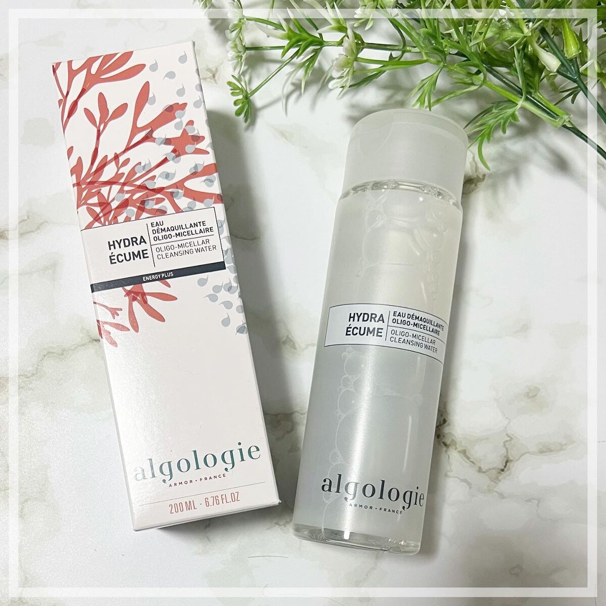 ミセラー クレンジングウォーター/algologie/クレンジングウォーターを使ったクチコミ（1枚目）