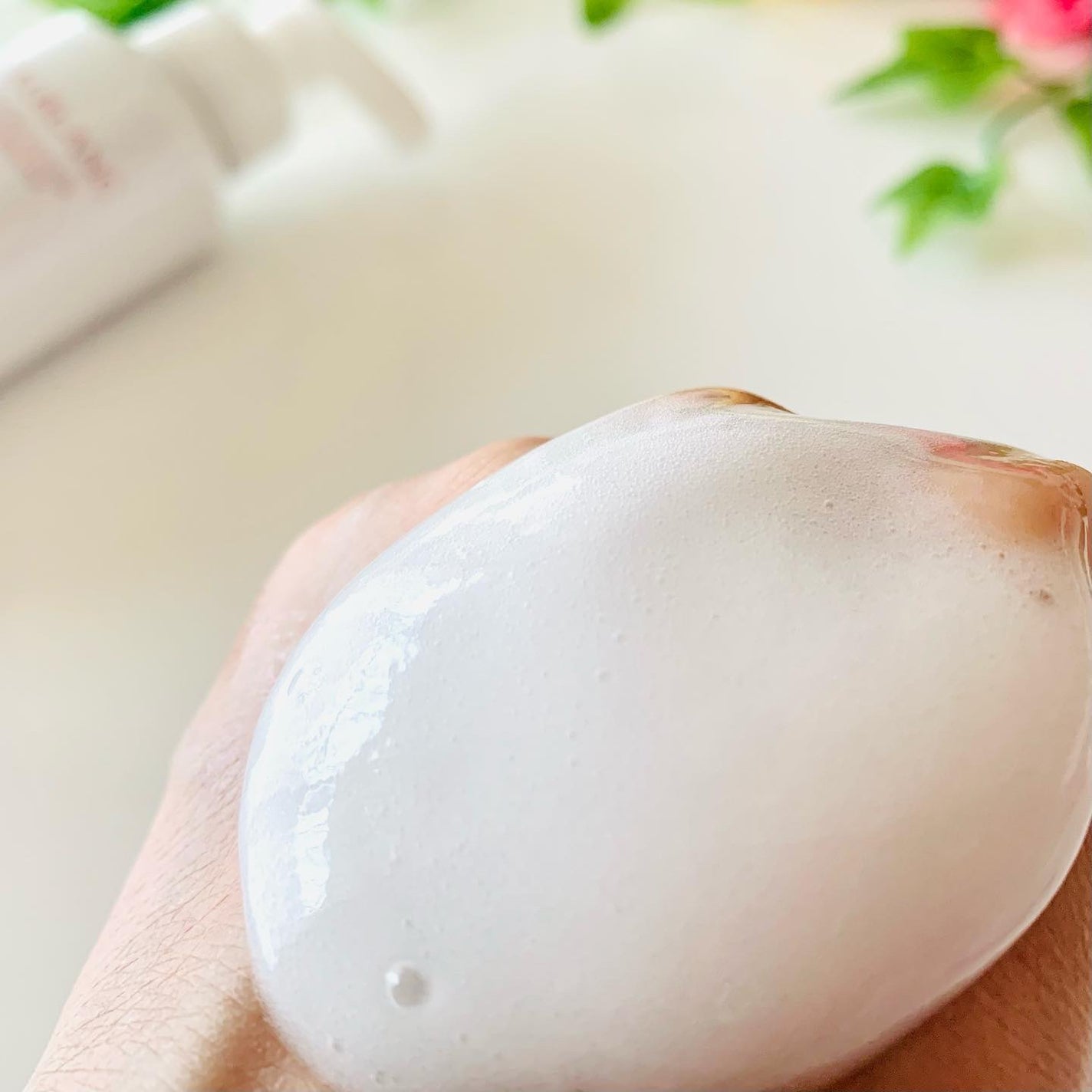 マイクロムース リフレッシャー/ALBLANC/泡洗顔を使ったクチコミ(5枚目)