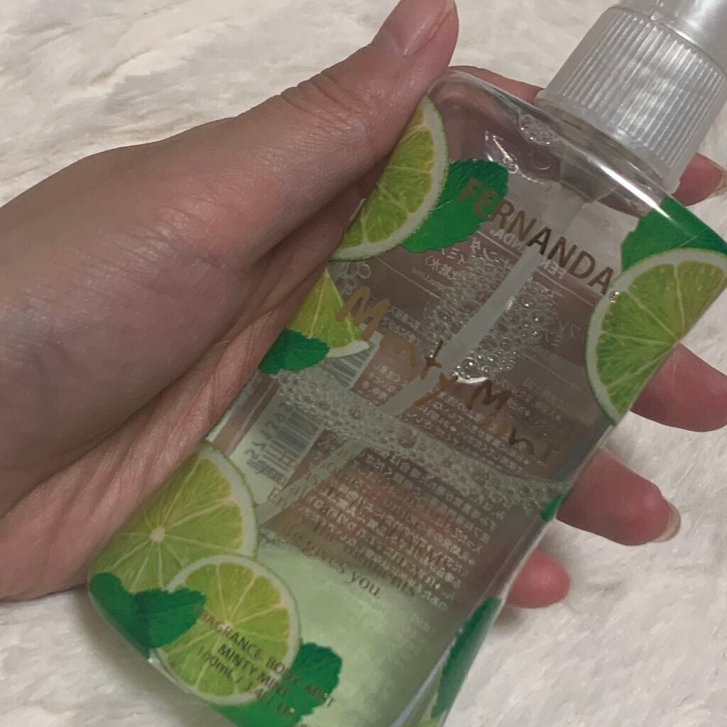 フレグランス ボディミスト ミンティミント/フェルナンダ/香水(レディース)を使ったクチコミ(3枚目)