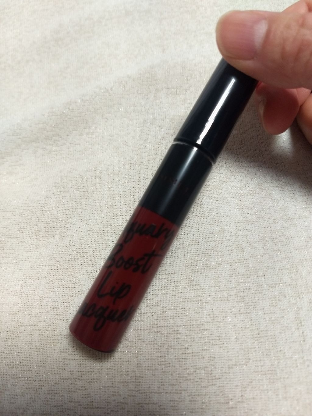 アクアリィ ブースト リップラッカー/リンメル ロンドン/リップグロスを使ったクチコミ（1枚目）