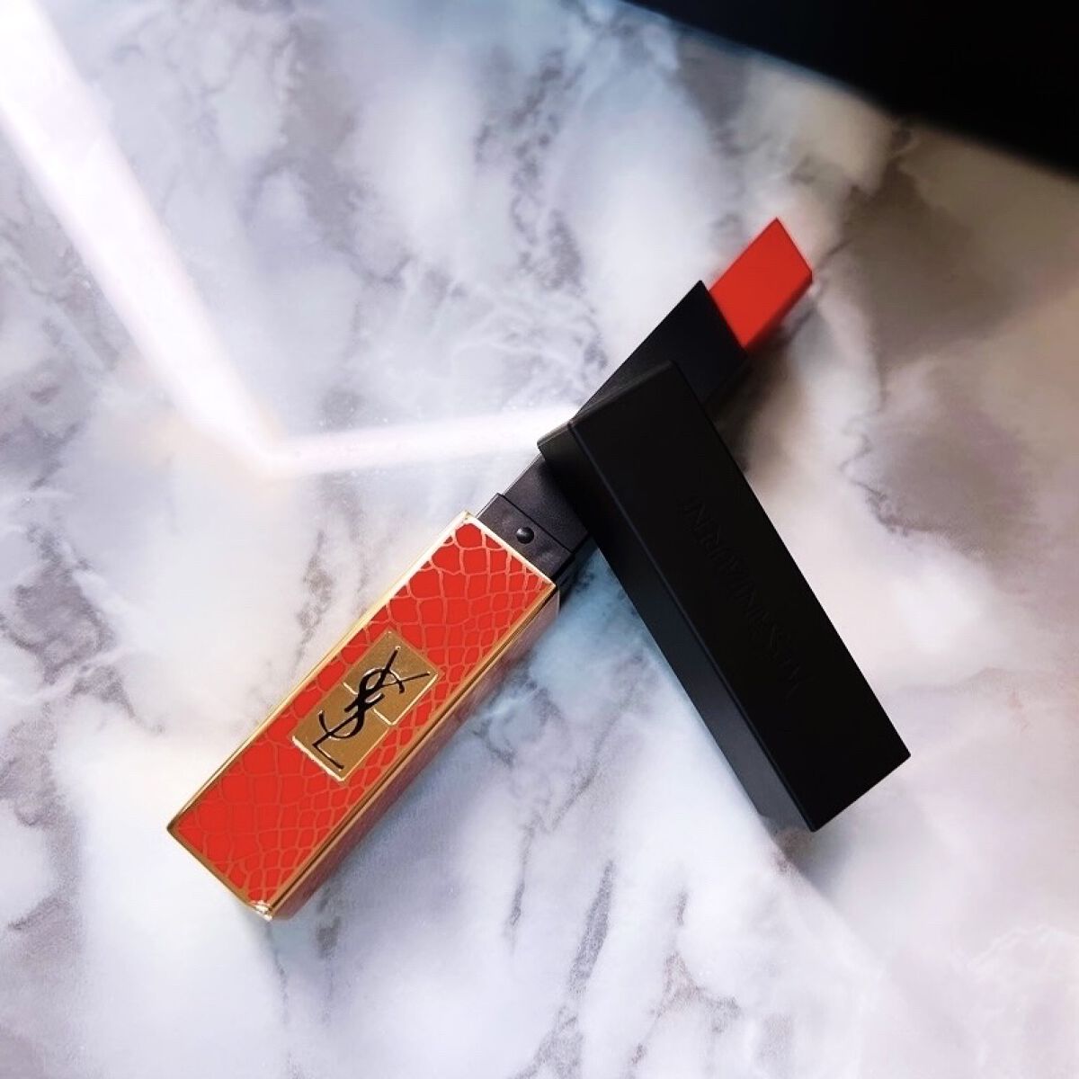 ルージュ ピュールクチュール ザ スリム/YVES SAINT LAURENT BEAUTE/口紅を使ったクチコミ（1枚目）