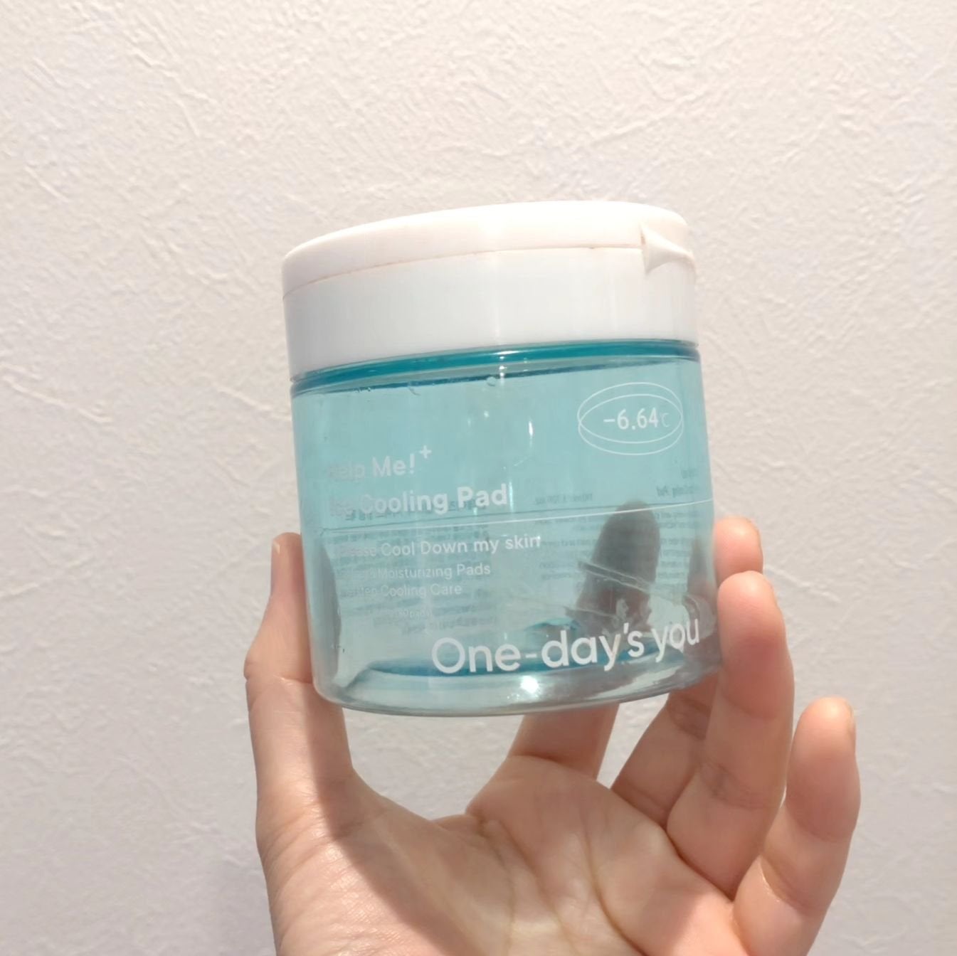 ヘルプミー! アイスクーリングパッド/One-day's you/トナーパッドを使ったクチコミ(1枚目)