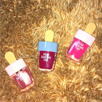 ディアダーリン ウォータージェルティント (アイスティント)/ETUDE/口紅を使ったクチコミ(1枚目)