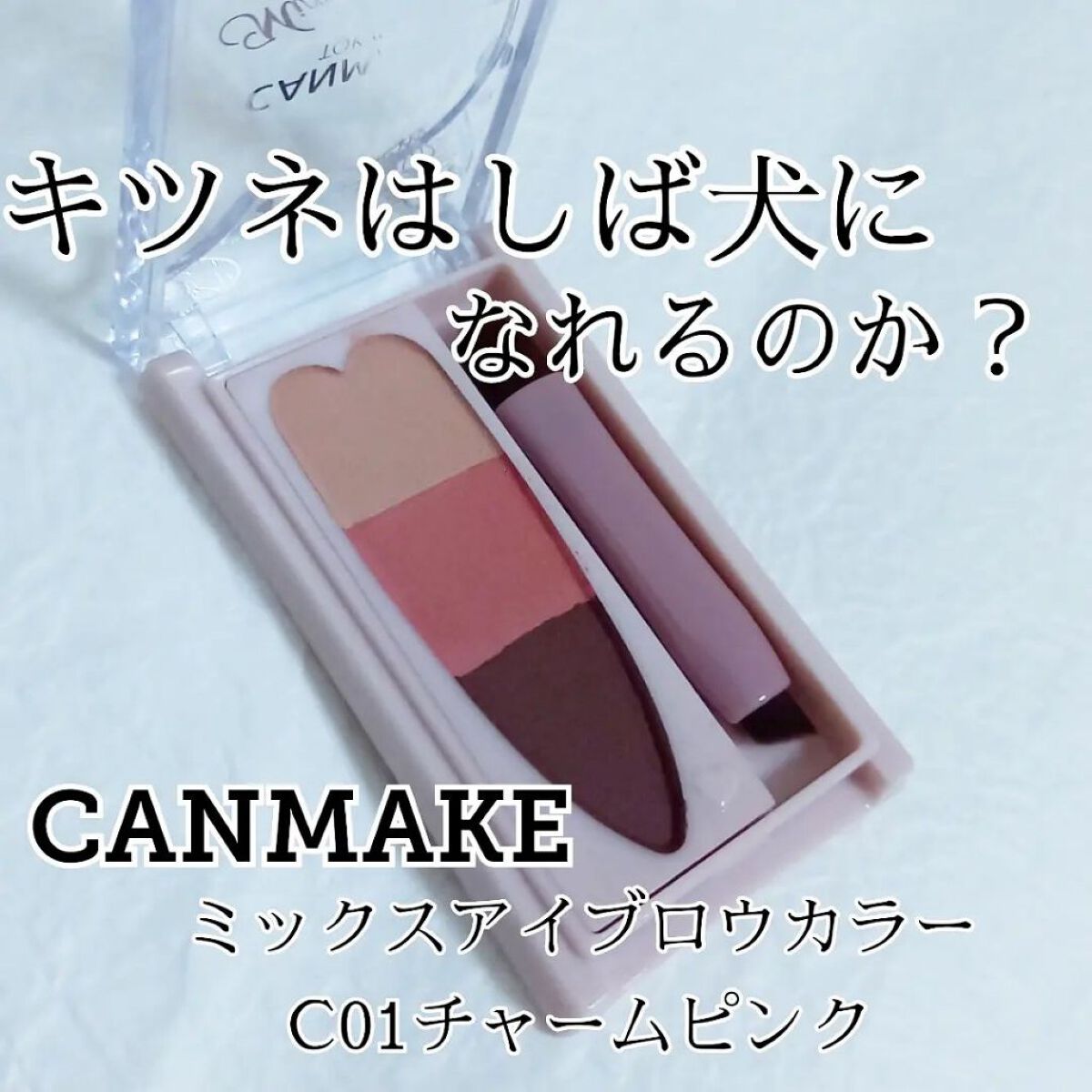 ミックスアイブロウカラー/キャンメイク/パウダーアイブロウを使ったクチコミ（1枚目）