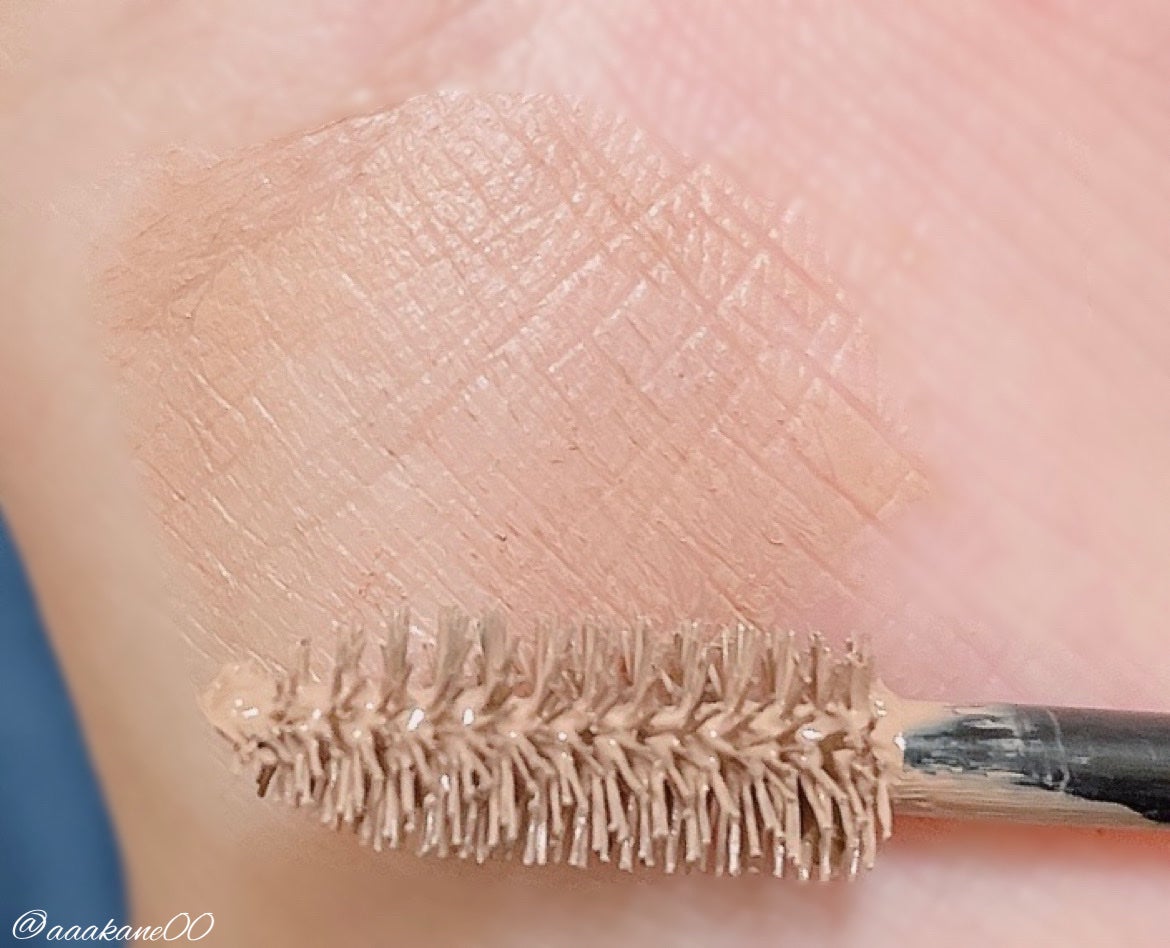 ハンオールブロウカラ/rom&nd/眉マスカラを使ったクチコミ(3枚目)