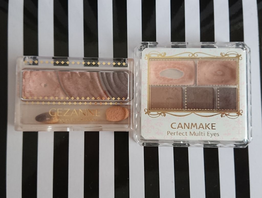 トーンアップアイシャドウ/CEZANNE/アイシャドウパレットを使ったクチコミ（1枚目）