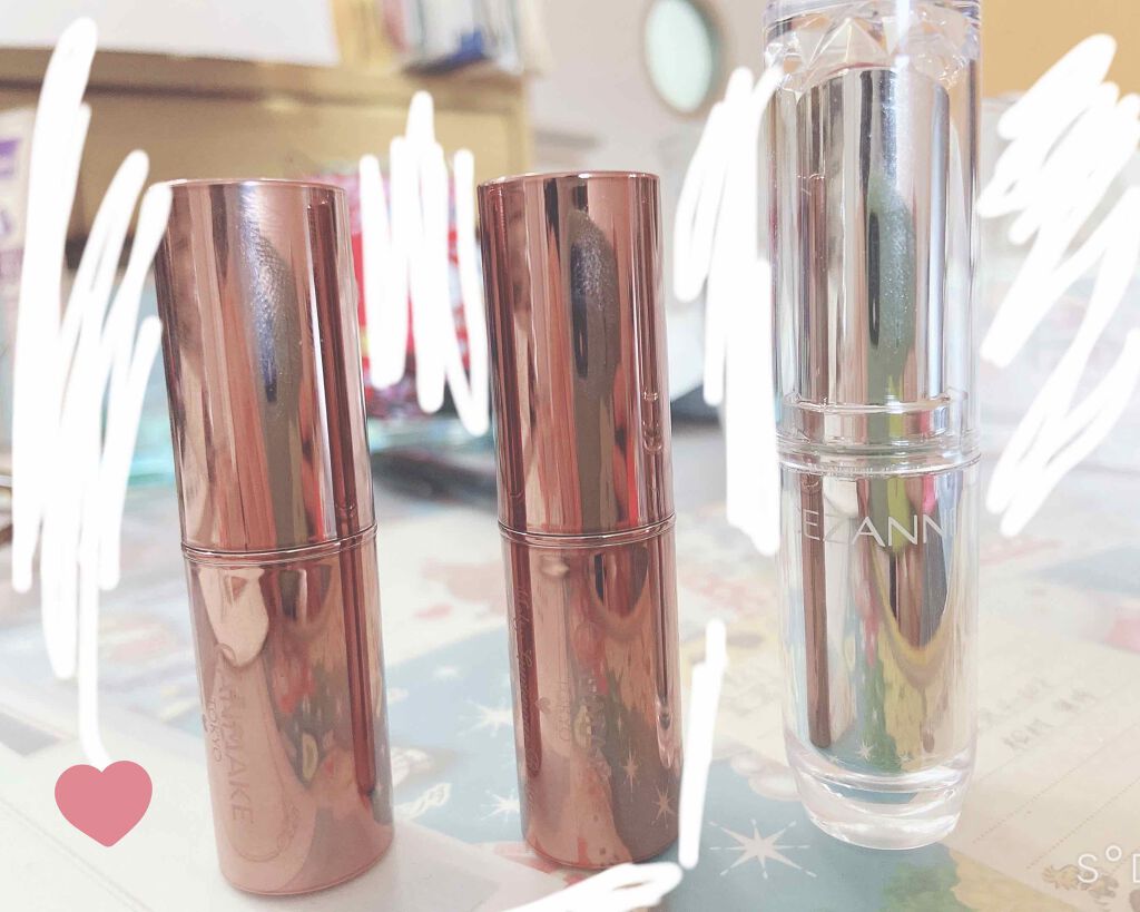 ラスティンググロスリップ/CEZANNE/口紅を使ったクチコミ(1枚目)